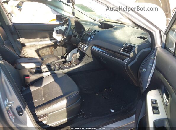 JF2GPALC8HH241650 2017 SUBARU CROSSTREK Gray Widok wnętrza z przodu