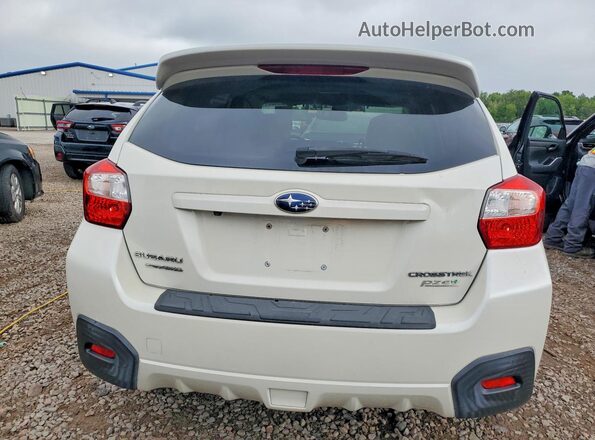JF2GPALC9G8331193 2016 SUBARU CROSSTREK White Հետևի տեսք