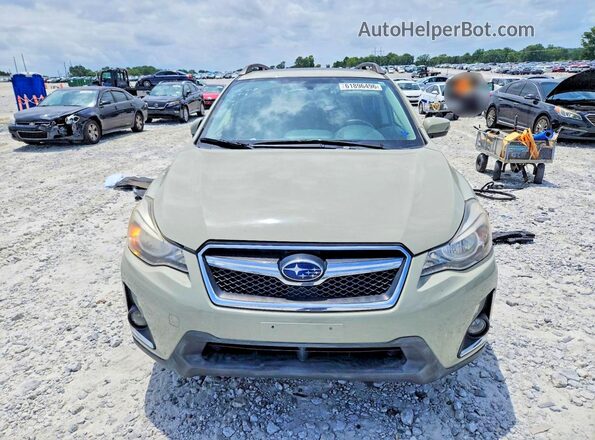 JF2GPANC0HH279113 2017 SUBARU CROSSTREK Beige Widok z przodu