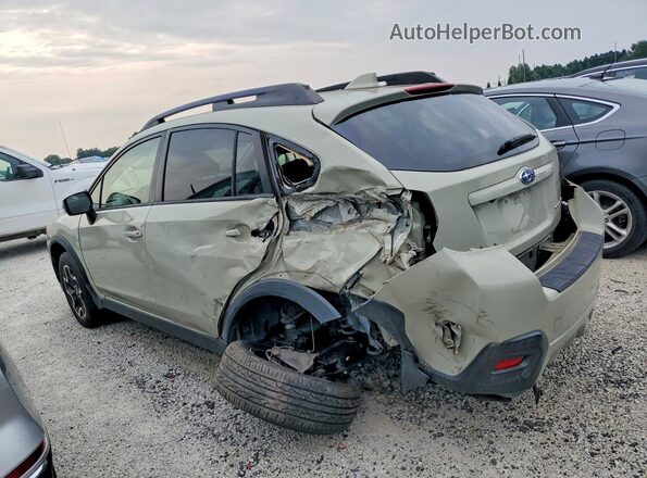 JF2GPANC0HH279113 2017 SUBARU CROSSTREK Beige Tył lewy