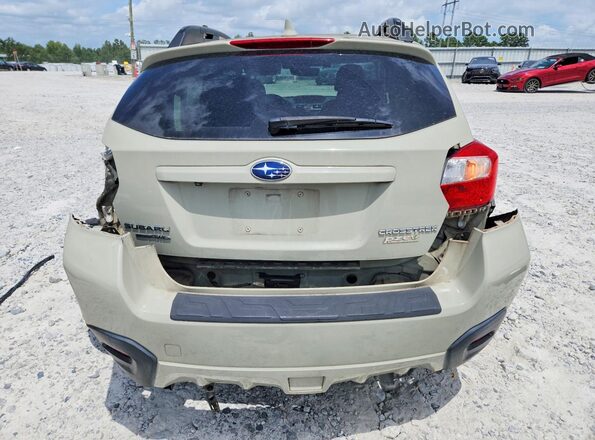JF2GPANC0HH279113 2017 SUBARU CROSSTREK Beige Widok z tyłu