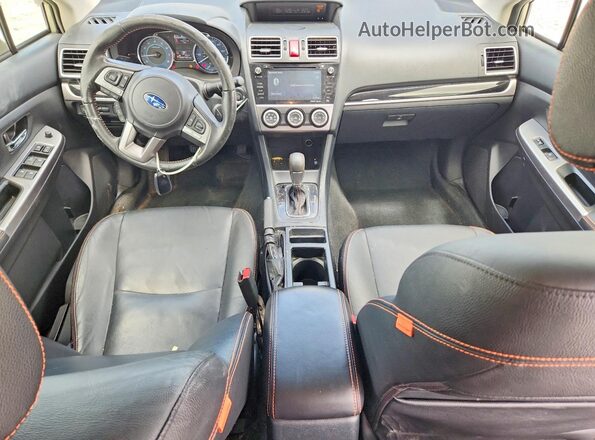 JF2GPANC0HH279113 2017 SUBARU CROSSTREK Beige Widok deski rozdzielczej