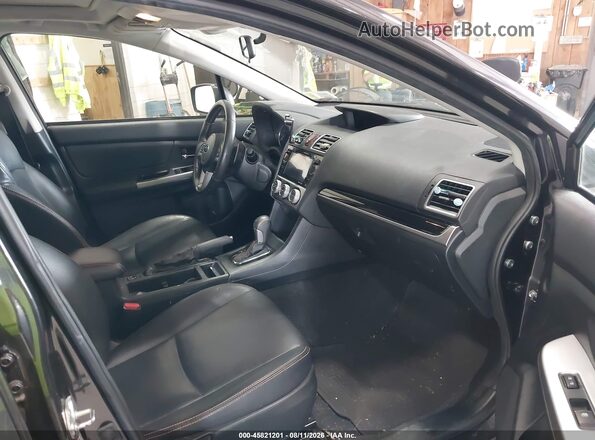JF2GPANC1G8316913 2016 SUBARU CROSSTREK Gray Widok wnętrza z przodu