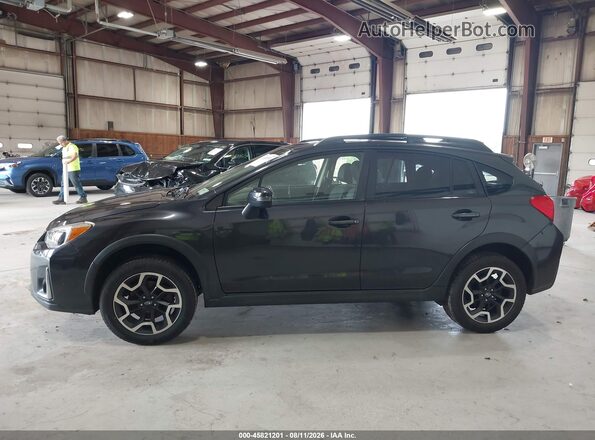 JF2GPANC1G8316913 2016 SUBARU CROSSTREK Gray Widok wnętrza z tyłu