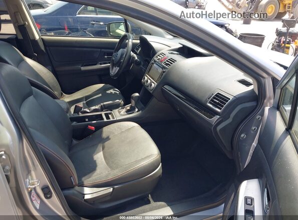 JF2GPANC1G8323599 2016 SUBARU CROSSTREK Silver Vista interior delantera
