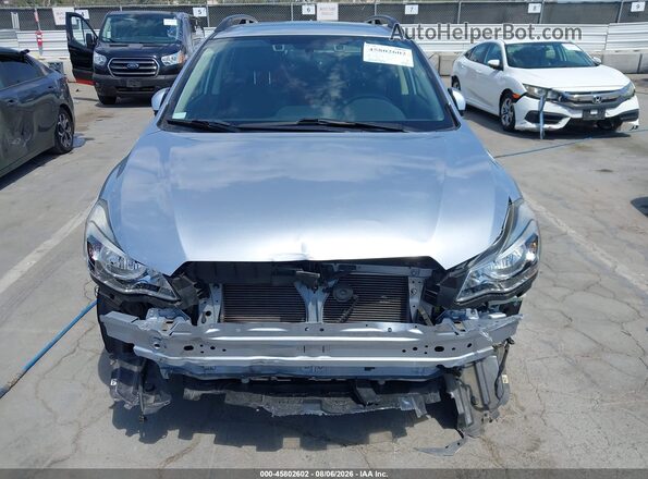 JF2GPANC1G8323599 2016 SUBARU CROSSTREK Silver Vista frontal