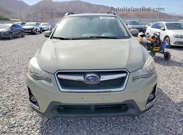 JF2GPANC1GH303126 2016 SUBARU CROSSTREK Cream Вид спереду