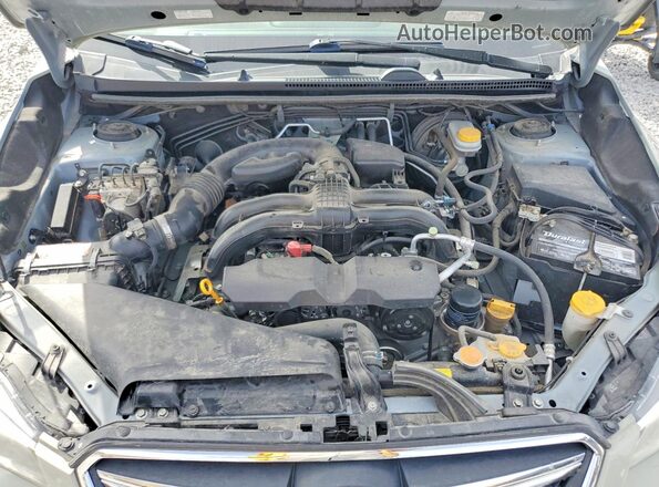 JF2GPANC1GH303126 2016 SUBARU CROSSTREK Cream Вид задньої частини салону