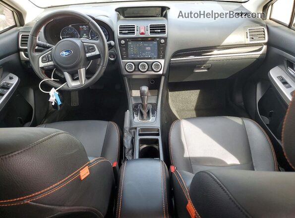 JF2GPANC1GH303126 2016 SUBARU CROSSTREK Cream Вид панелі приладів