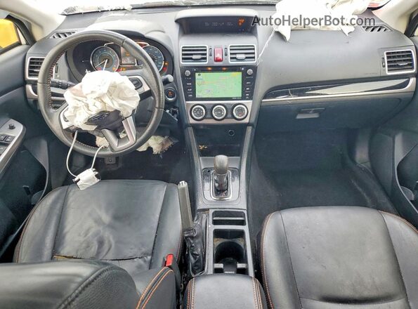 JF2GPANC1H8246301 2017 SUBARU CROSSTREK White წინა პანელის ხედი