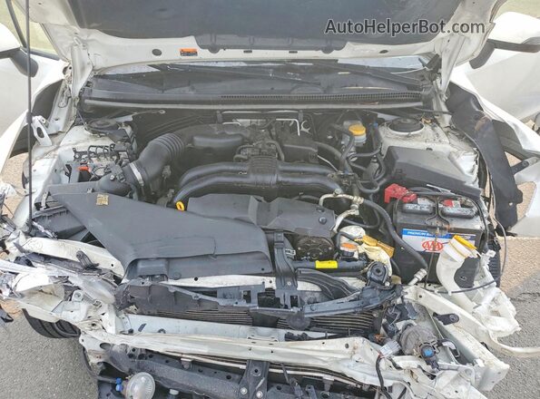 JF2GPANC1H8246301 2017 SUBARU CROSSTREK White უკანა სალონის ხედი