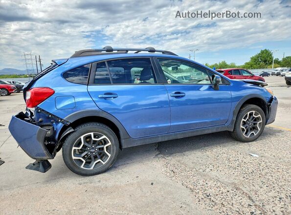JF2GPANC2H8257629 2017 SUBARU CROSSTREK Blue Trasero derecho