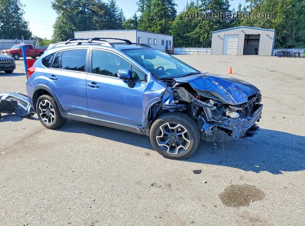 JF2GPANC4GH290498 2016 SUBARU CROSSTREK Blue Delantero derecho