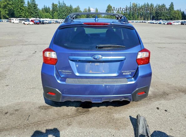 JF2GPANC4GH290498 2016 SUBARU CROSSTREK Blue Vista trasera