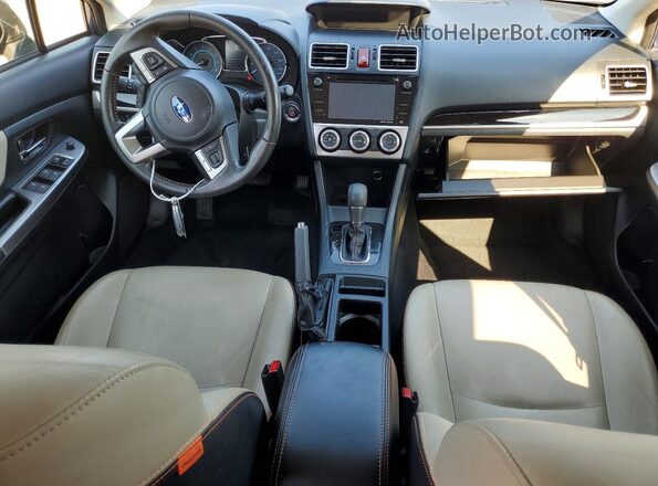 JF2GPANC4GH290498 2016 SUBARU CROSSTREK Blue Vista del salpicadero