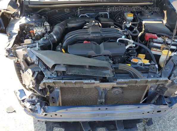 JF2GPANC4GH290498 2016 SUBARU CROSSTREK Blue Vista del compartimento del motor
