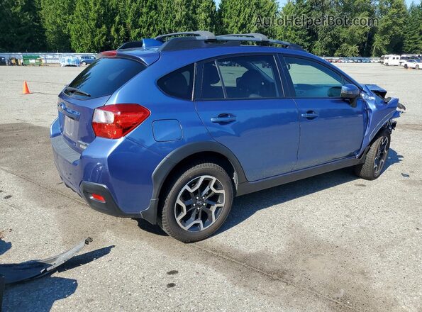 JF2GPANC4GH290498 2016 SUBARU CROSSTREK Blue Trasero derecho