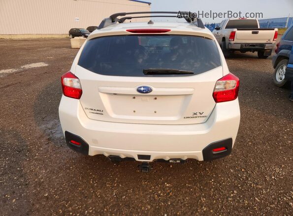 JF2GPANC4GH306389 2016 SUBARU CROSSTREK White Вид ззаду