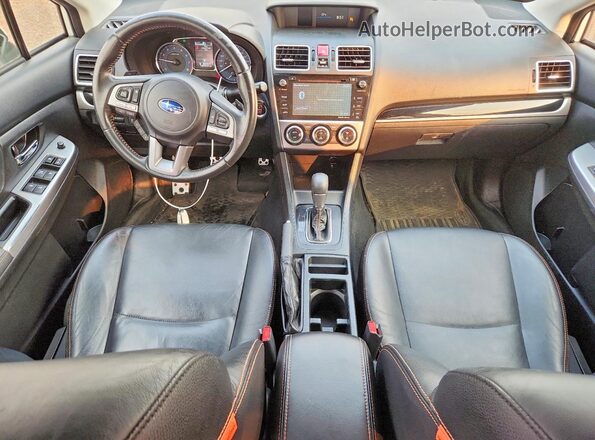 JF2GPANC4GH306389 2016 SUBARU CROSSTREK White Вид панелі приладів