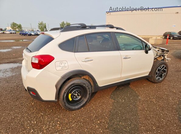 JF2GPANC4GH306389 2016 SUBARU CROSSTREK White Задня права чверть