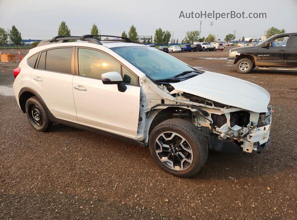 JF2GPANC4GH306389 2016 SUBARU CROSSTREK White Передня права чверть
