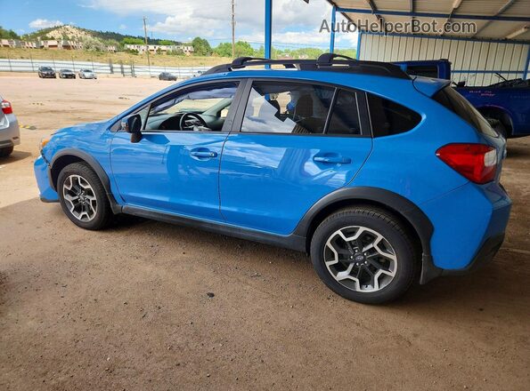 JF2GPANC6G8217911 2016 SUBARU CROSSTREK Синий Задняя левая четверть