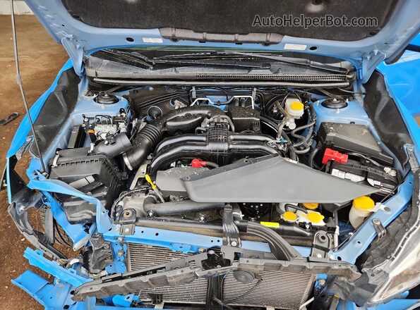 JF2GPANC6G8217911 2016 SUBARU CROSSTREK Синий Вид задней части салона