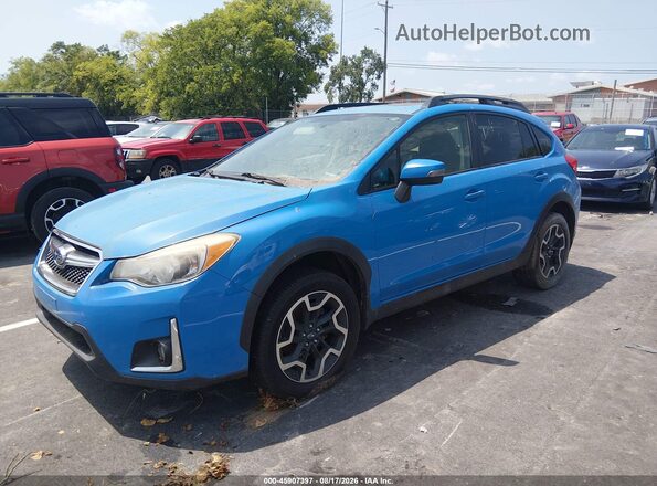 JF2GPANC7G8234216 2016 SUBARU CROSSTREK Blue Przód lewy
