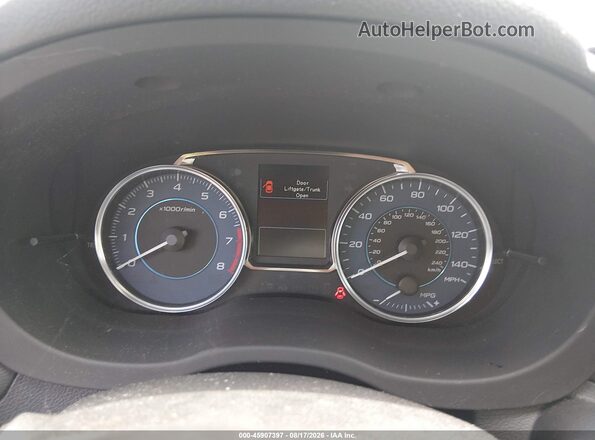 JF2GPANC7G8234216 2016 SUBARU CROSSTREK Blue Widok tylnych siedzeń