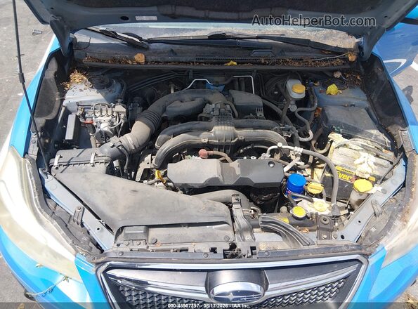 JF2GPANC7G8234216 2016 SUBARU CROSSTREK Blue Widok z tyłu