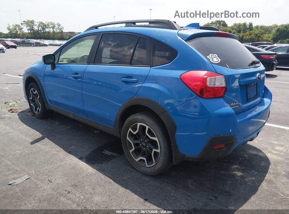 JF2GPANC7G8234216 2016 SUBARU CROSSTREK Blue Tył lewy