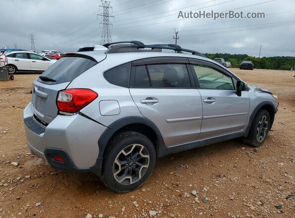 JF2GPANC7H8263491 2017 SUBARU CROSSTREK Silver Задня права чверть