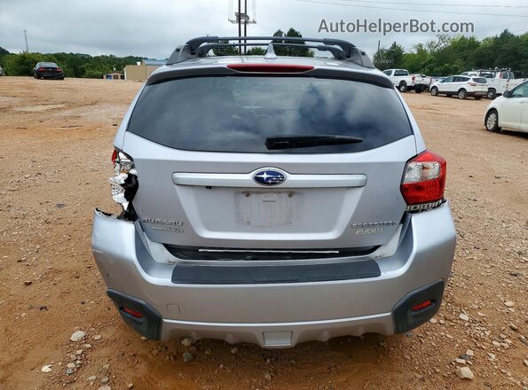 JF2GPANC7H8263491 2017 SUBARU CROSSTREK Silver Вид ззаду