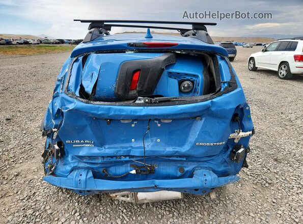JF2GPANC8G8247704 2016 SUBARU CROSSTREK Blue უკანა ხედი