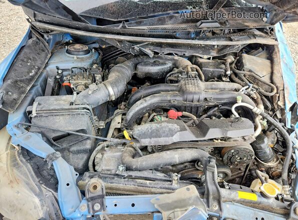 JF2GPANC8G8247704 2016 SUBARU CROSSTREK Blue უკანა სალონის ხედი