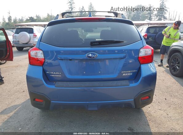 JF2GPANC8G8272845 2016 SUBARU CROSSTREK Синий 