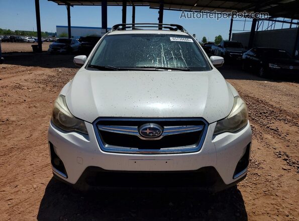 JF2GPANC8GH266849 2016 SUBARU CROSSTREK White წინა ხედი