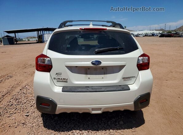 JF2GPANC8GH266849 2016 SUBARU CROSSTREK White უკანა ხედი