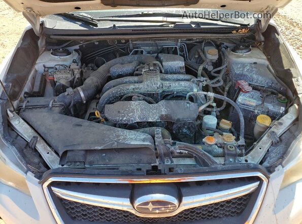 JF2GPANC8GH266849 2016 SUBARU CROSSTREK White უკანა სალონის ხედი