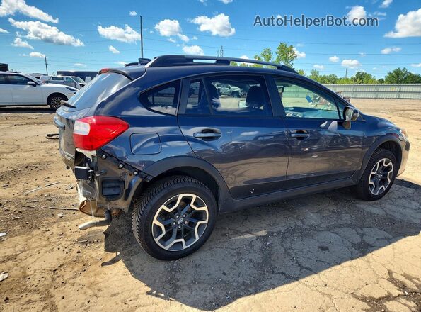 JF2GPANC8H8205566 2017 SUBARU CROSSTREK Gray Հետևի աջ