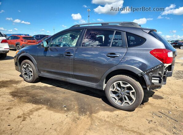 JF2GPANC8H8205566 2017 SUBARU CROSSTREK Gray Հետևի ձախ