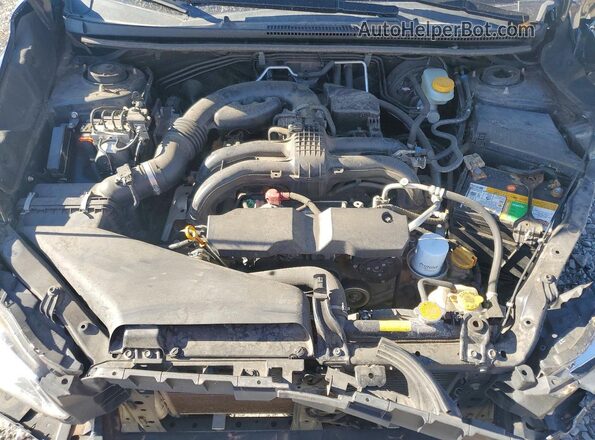 JF2GPANC9G8244973 2016 SUBARU CROSSTREK Black Սալոնի հետևի տեսք