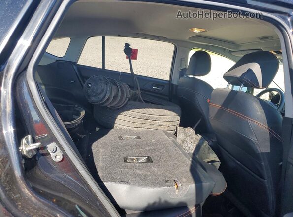 JF2GPANC9G8244973 2016 SUBARU CROSSTREK Black Հետևի նստատեղերի տեսք