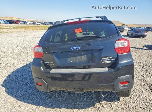 JF2GPANC9G8244973 2016 SUBARU CROSSTREK Black Հետևի տեսք