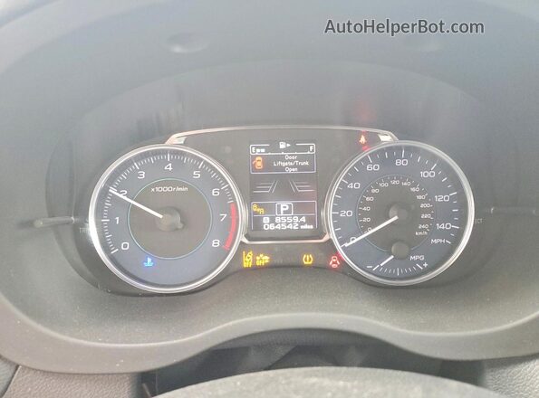 JF2GPANC9H8227480 2017 SUBARU CROSSTREK White 