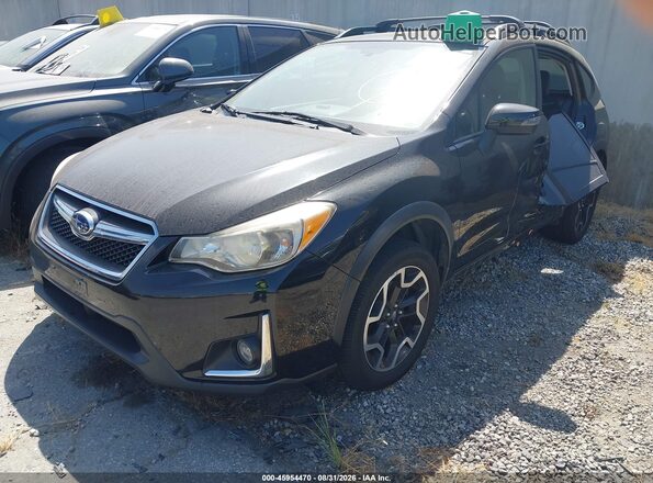 JF2GPANCXG8279604 2016 SUBARU CROSSTREK Черный Передняя левая четверть