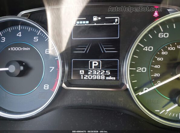 JF2GPANCXG8279604 2016 SUBARU CROSSTREK Черный Вид задних сидений