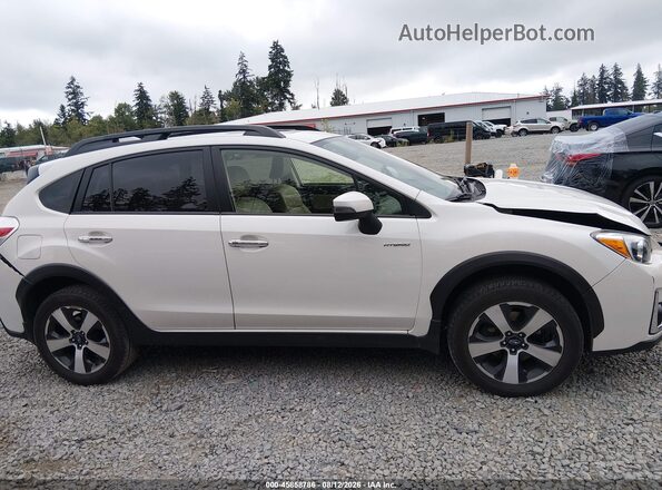 JF2GPBLC6GH259276 2016 SUBARU CROSSTREK HYBRID White უკანა სალონის ხედი