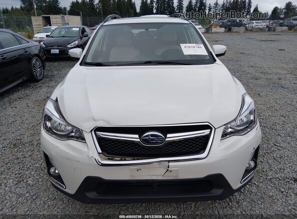 JF2GPBLC6GH259276 2016 SUBARU CROSSTREK HYBRID White ხელსაწყოთა პანელის ხედი