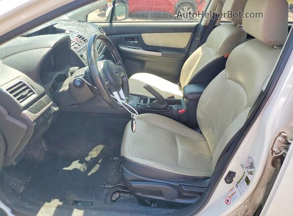 JF2GPBLC6GH262145 2016 SUBARU CROSSTREK White Սալոնի դիմացի տեսք